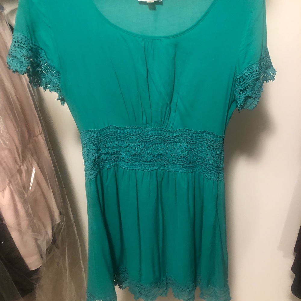 Green Francesca dress